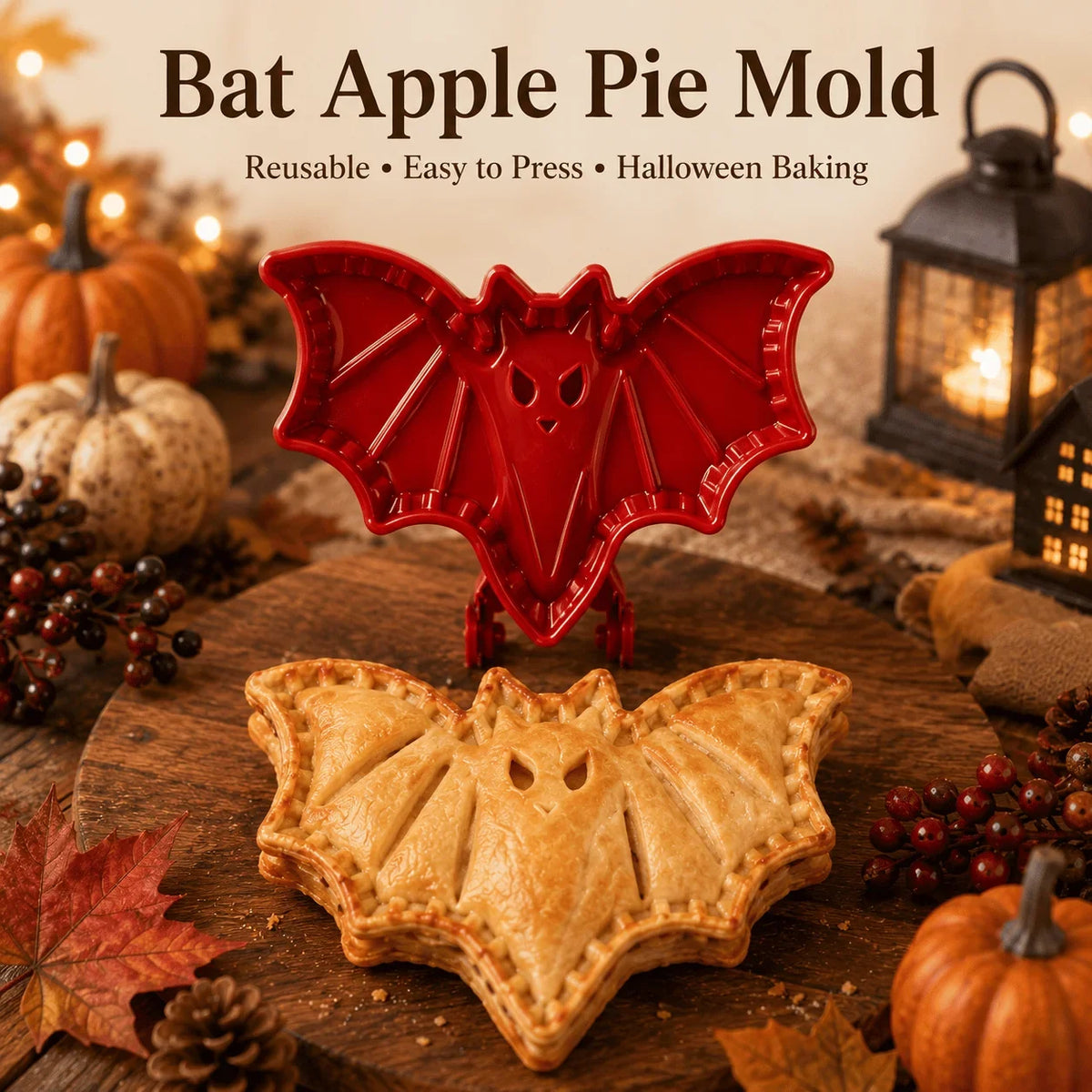Halloween Mini Pie Mold Set