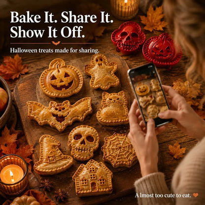 Halloween Mini Pie Mold Set
