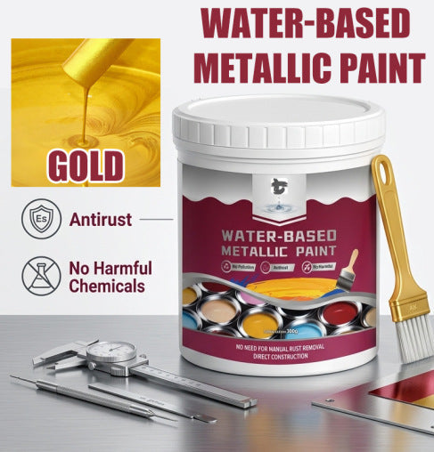 Rust-Converting Metallic Paint