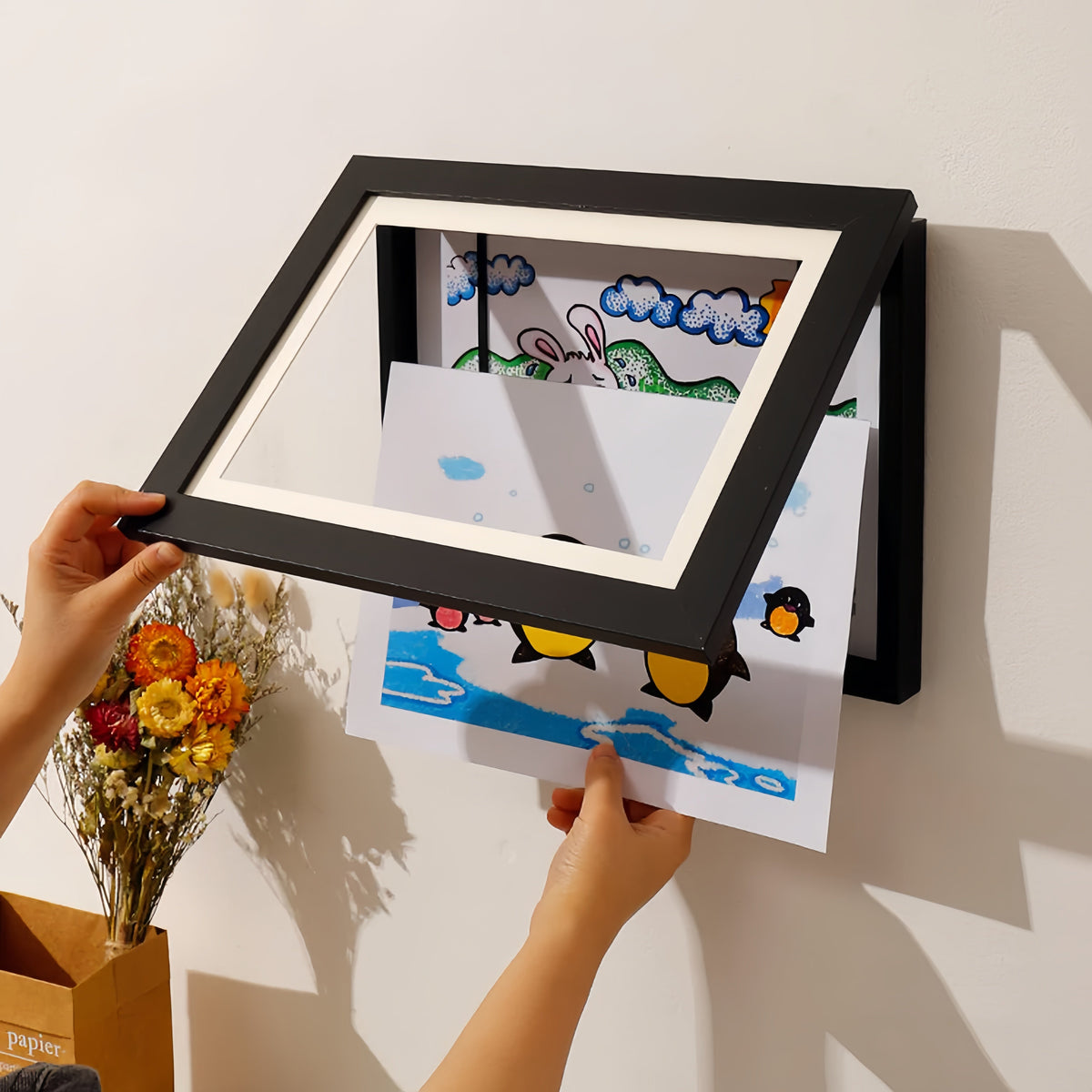 Kids Artwork Storage Frame