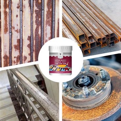 Rust-Converting Metallic Paint