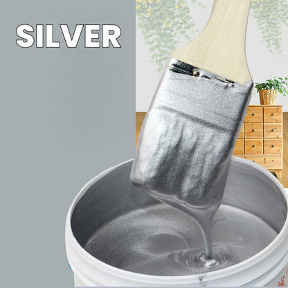 Metallic Leaf Paint with Brush