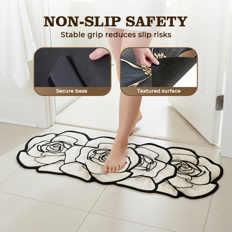 Fast-Dry Diatomite Bath Mat