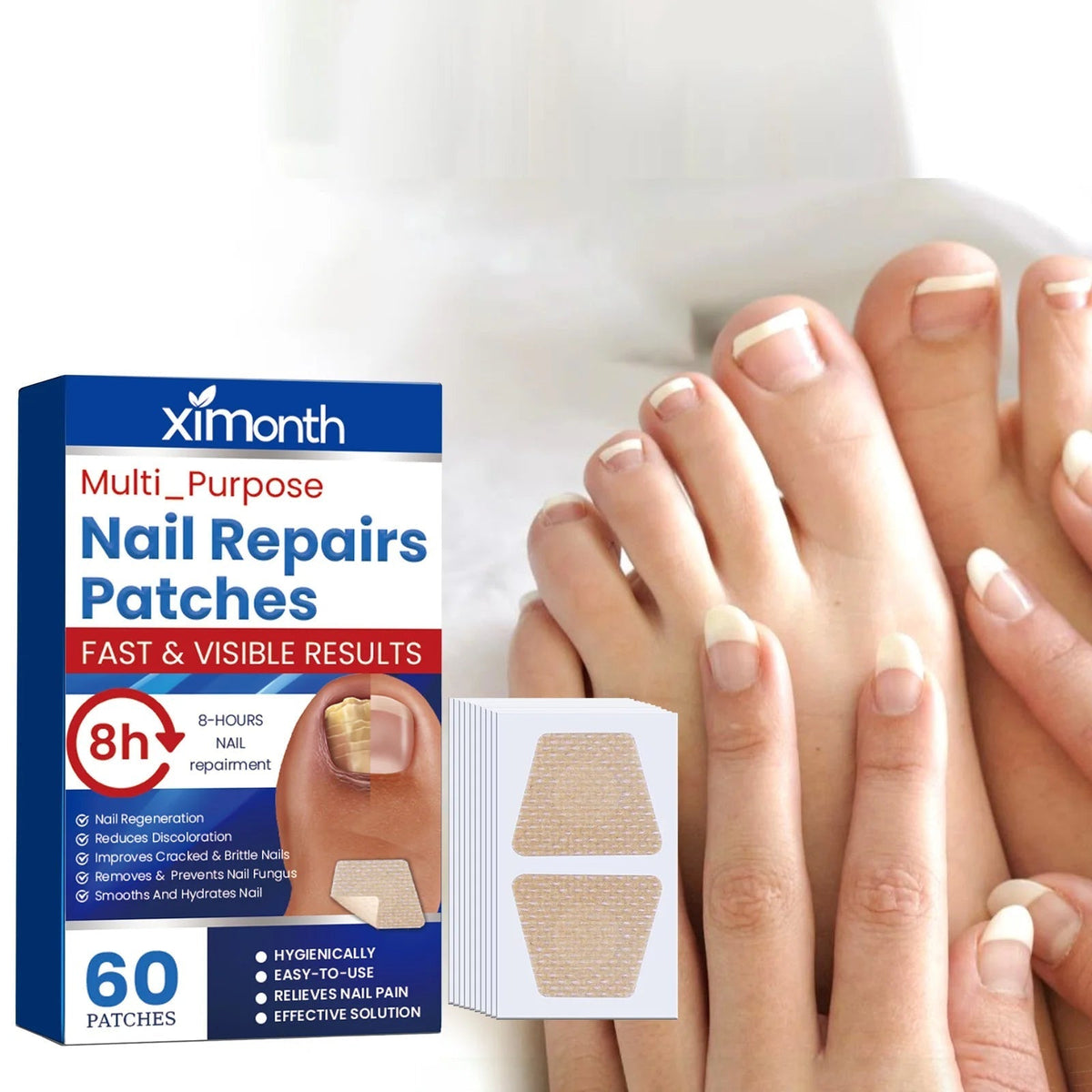 Nail Renewal Patches, 60 Count