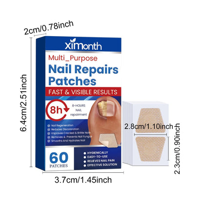 Nail Renewal Patches, 60 Count