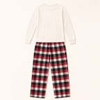 Winter Elk Family Loungewear - flat lay, back