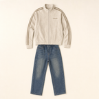 Ranger Suede Family Matching Jacket - flat lay, front