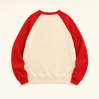 Heart & Smile Family Sweatshirt - flat lay, back