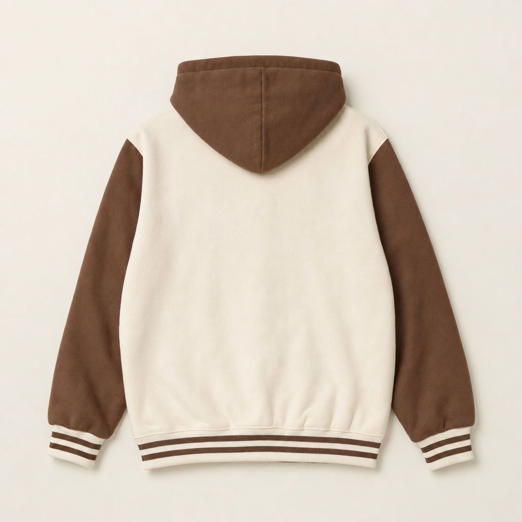 Field Day Family Baseball Jacket - flat lay, back