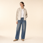 Ranger Suede Family Matching Jacket - women's jacket and jeans