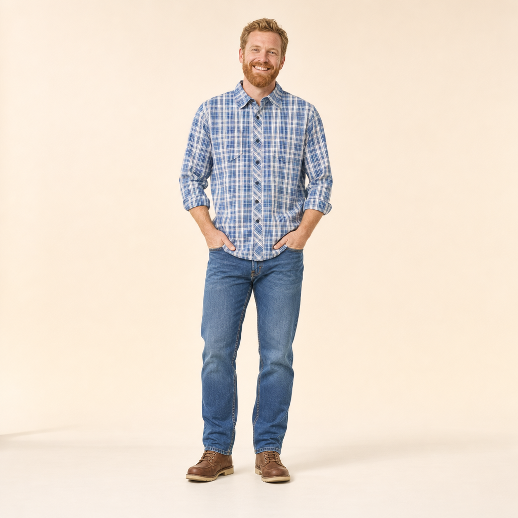 Weekend Plaid Family Matching Shirt - men's shirt