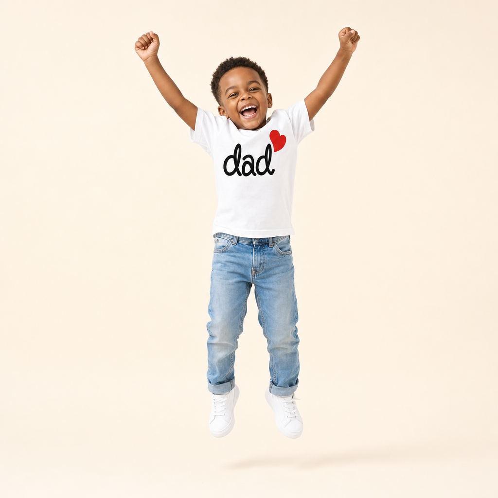 Mom, Dad & Me Family Tee - kids tee