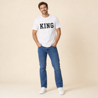 King & Queen Family Tee - dad's tee