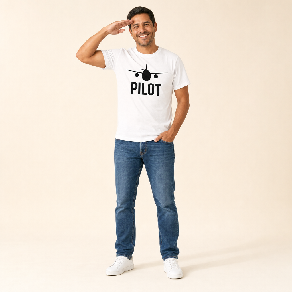 Pilot & Co-Pilot Family Tee - adult Pilot tee