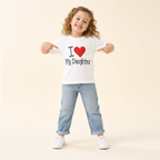 I Love My Daddy Matching Tee - kids tee