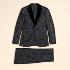 Peak Lapel Father & Son Suit - flat lay, front
