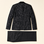 Peak Lapel Father & Son Suit - flat lay, back