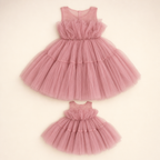 Tulle Dream Mother & Daughter Gowns - gowns flat lay