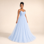 Sky Tulle Mother & Daughter Gown - women's gown