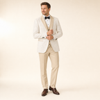 Floral Tuxedo Father & Son Suit - men's three-piece tuxedo