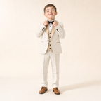 Floral Tuxedo Father & Son Suit - boy's three-piece tuxedo