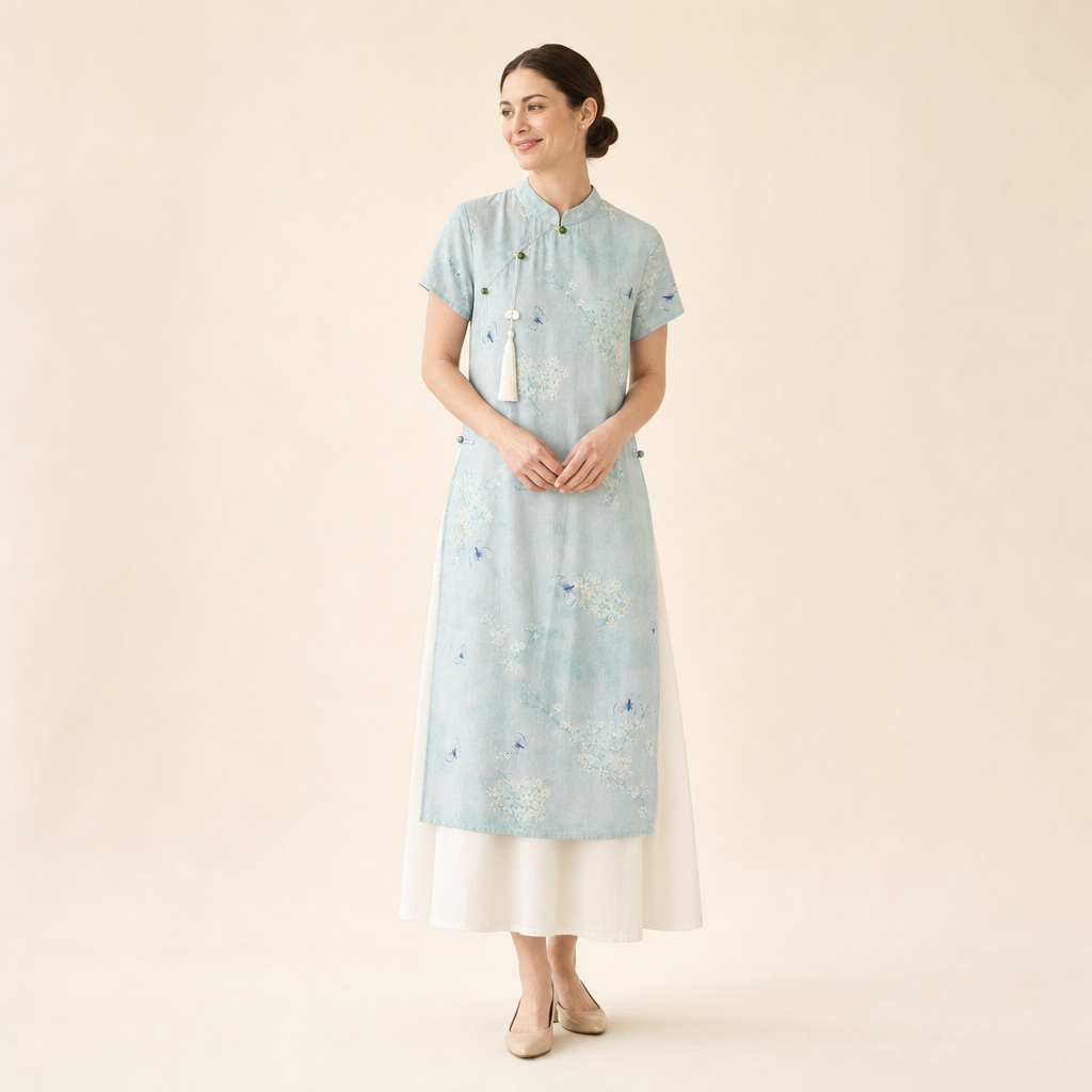 Lotus Garden Mommy & Me Dress - women's dress