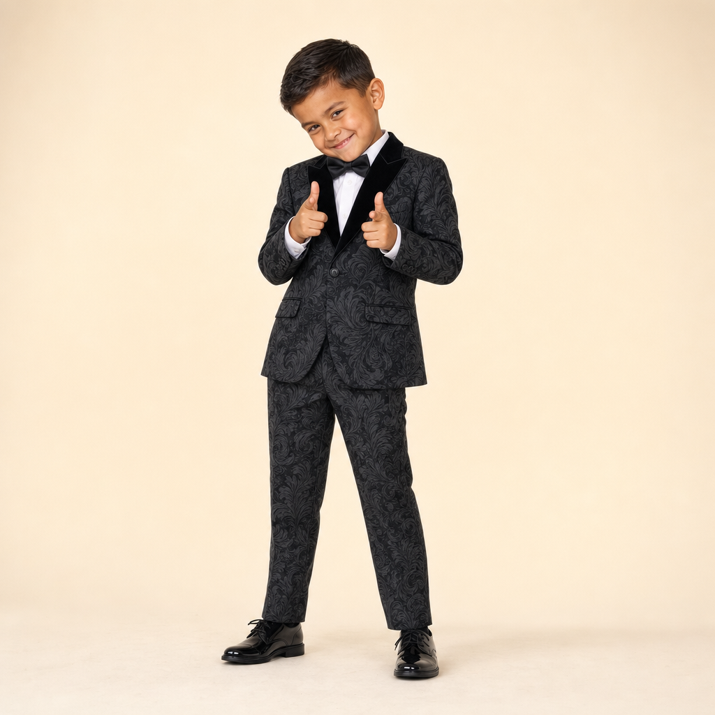 Peak Lapel Father & Son Suit - boy's suit