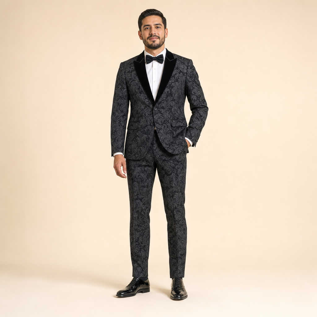 Peak Lapel Father & Son Suit - men's suit