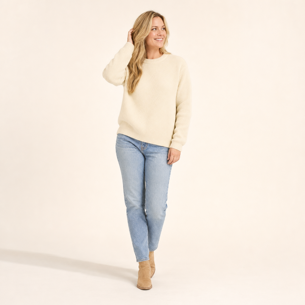 Chunky Knit Mommy & Me Sweater - women's sweater