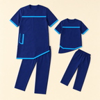 Bazin Two-Piece Father & Son Set - flat lay, front