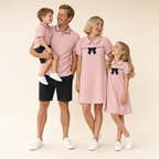 Harbor Stripe Family Matching Set - family of four in the matching set