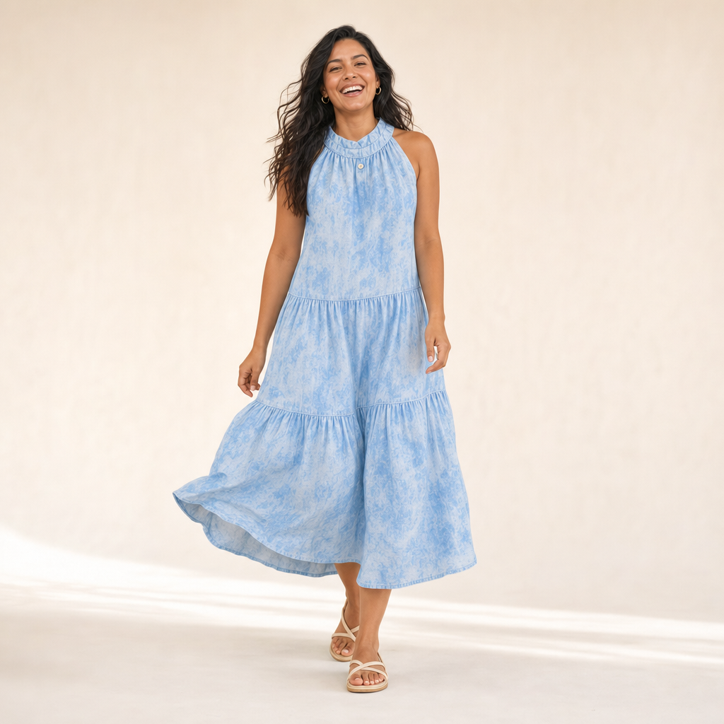Sea Breeze Family Matching Set - women's dress