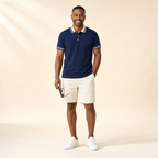 Resort Polo Family Matching Set - men's polo shirt and shorts