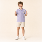 Sunny Letters Family Matching Set - boy's top and shorts