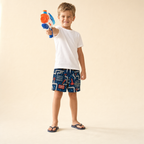 Quick-Dry Father & Son Swim Trunks - boy's swim trunks