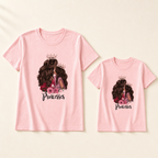Pink Vacation Mommy & Me Tee - flat lay, front