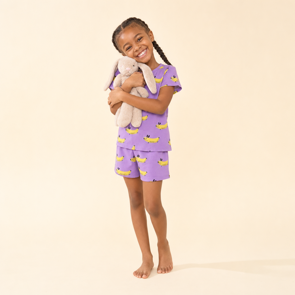 Summer Nights Mommy & Me Pajamas - girl's pajama set