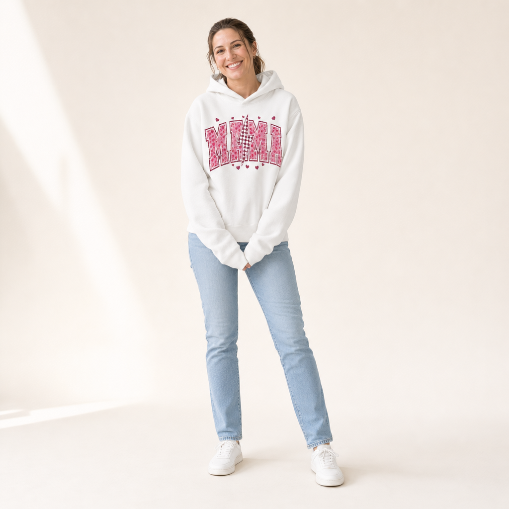 Mama & Mini Valentine Sweater - women's Mama hoodie