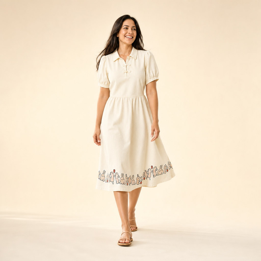 Little Rabbit Family Matching Set - women's dress