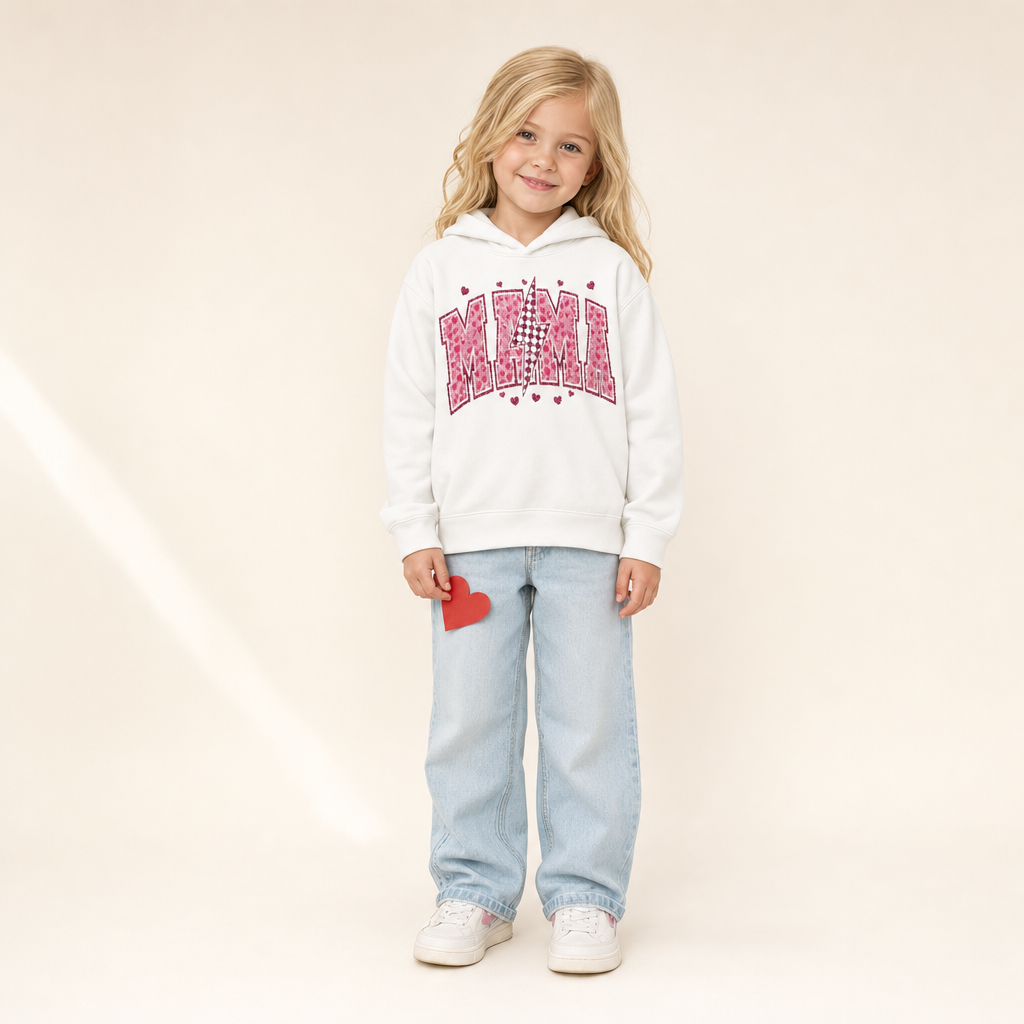 Mama & Mini Valentine Sweater - kids Mini hoodie
