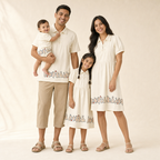 Little Rabbit Family Matching Set - family with baby in the matching set
