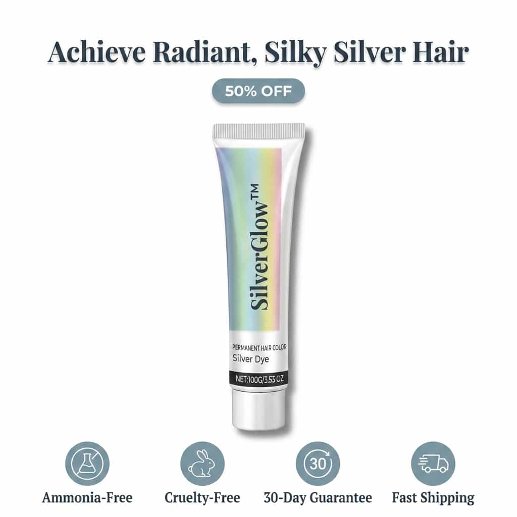 Ammonia-Free Silver Hair Color