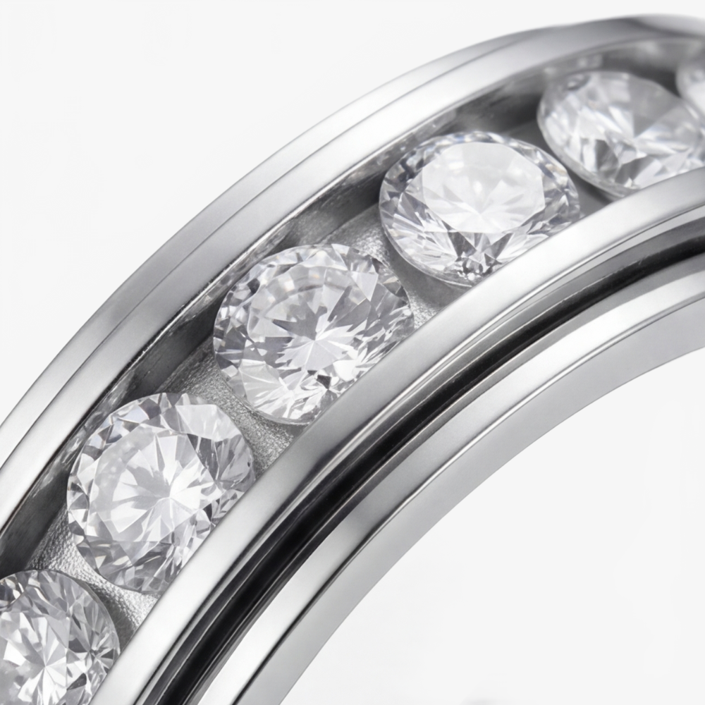 Rotating Zirconia Spinner Ring