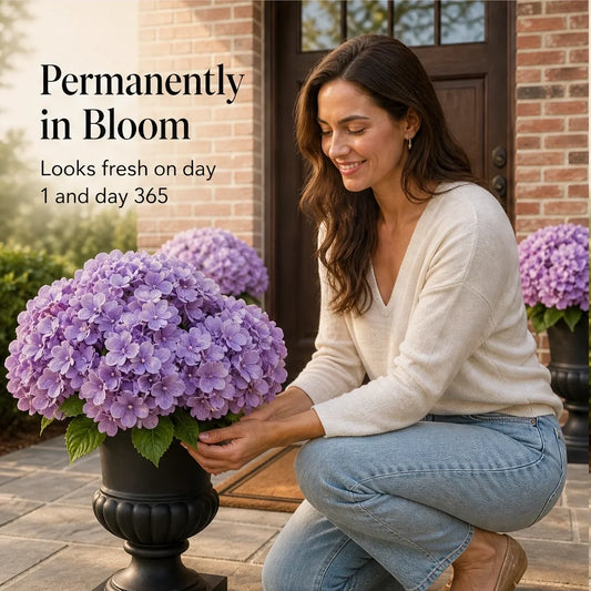 Weatherproof Artificial Hydrangea
