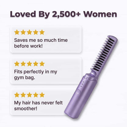 Cordless Travel Hair Straightener