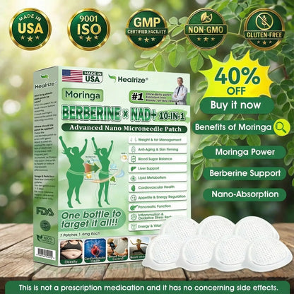 Moringa and Berberine Patches